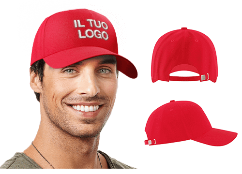 Mode - Cappelli stampati con logo