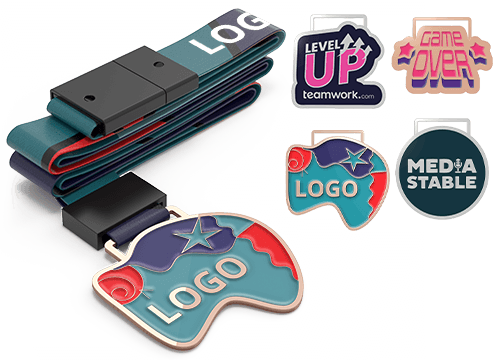 Medaglia smaltata - Medaglie promozionali con logo