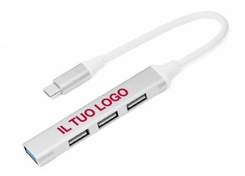 Expand - Hub USB personalizzato 4 in 1