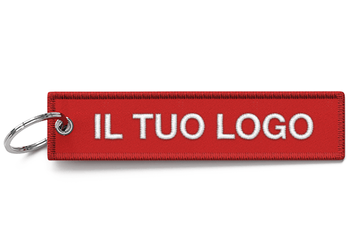 JetTag - Portachiavi in tessuto promozionali con logo JetTag - Portachiavi in tessuto promozionali con logo