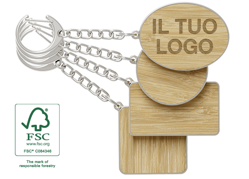 KeyCraft - Portachiavi promozionali con logo