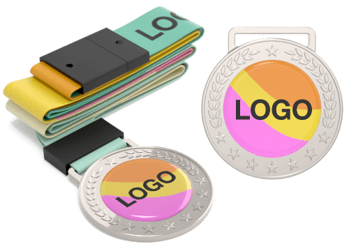 Podium - Medaglie promozionali con logo