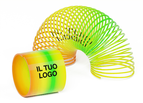 Reel - Giocattolo con molla con logo Reel - Giocattolo con molla con logo