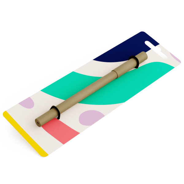 Earth - Penne in cartone riciclato con logo