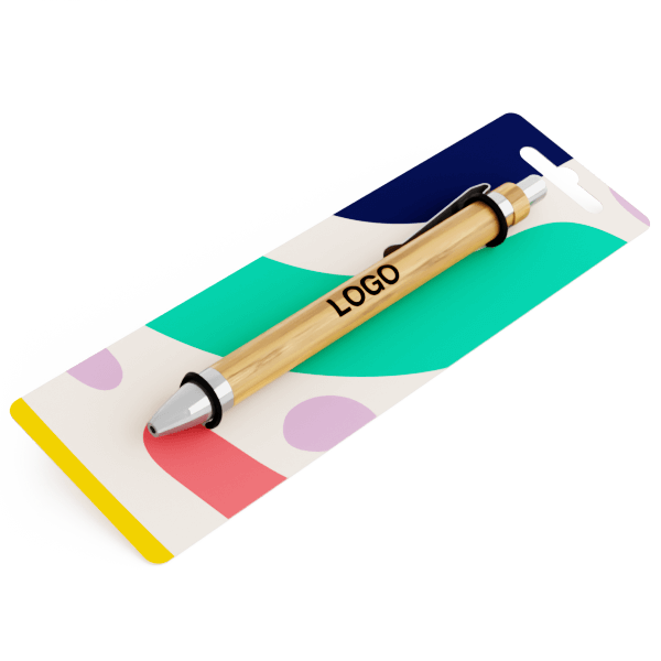 Essence - Penne in bamboo promozionali con logo