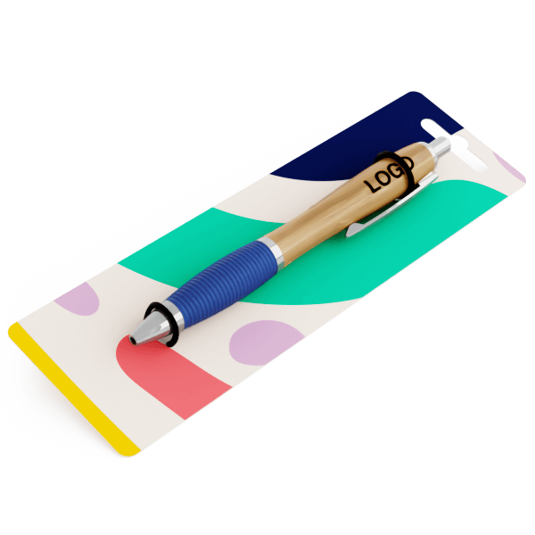 Ridge - Penne in bamboo promozionali con logo