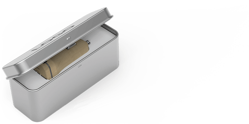 Woodie - Caricabatteria per Auto USB Personalizzati Woodie - Caricabatteria per Auto USB Personalizzati