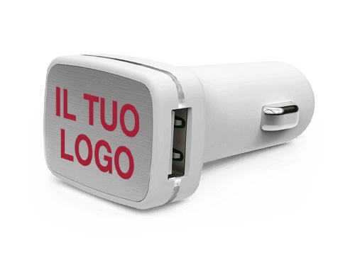 Zip - Caricabatteria per Auto USB Personalizzazione