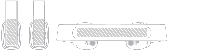 Cuffie con Bluetooth® Serigrafia Cuffie con Bluetooth® Serigrafia