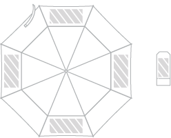 Ombrello Stampa Fotografica