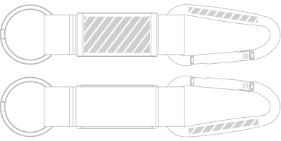 Portachiavi Serigrafia