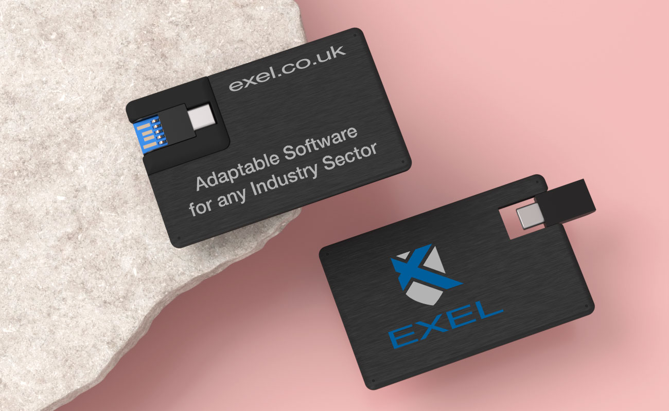 Alloy Duo - USB Carta Di Credito Personalizzate gallery thumbnail