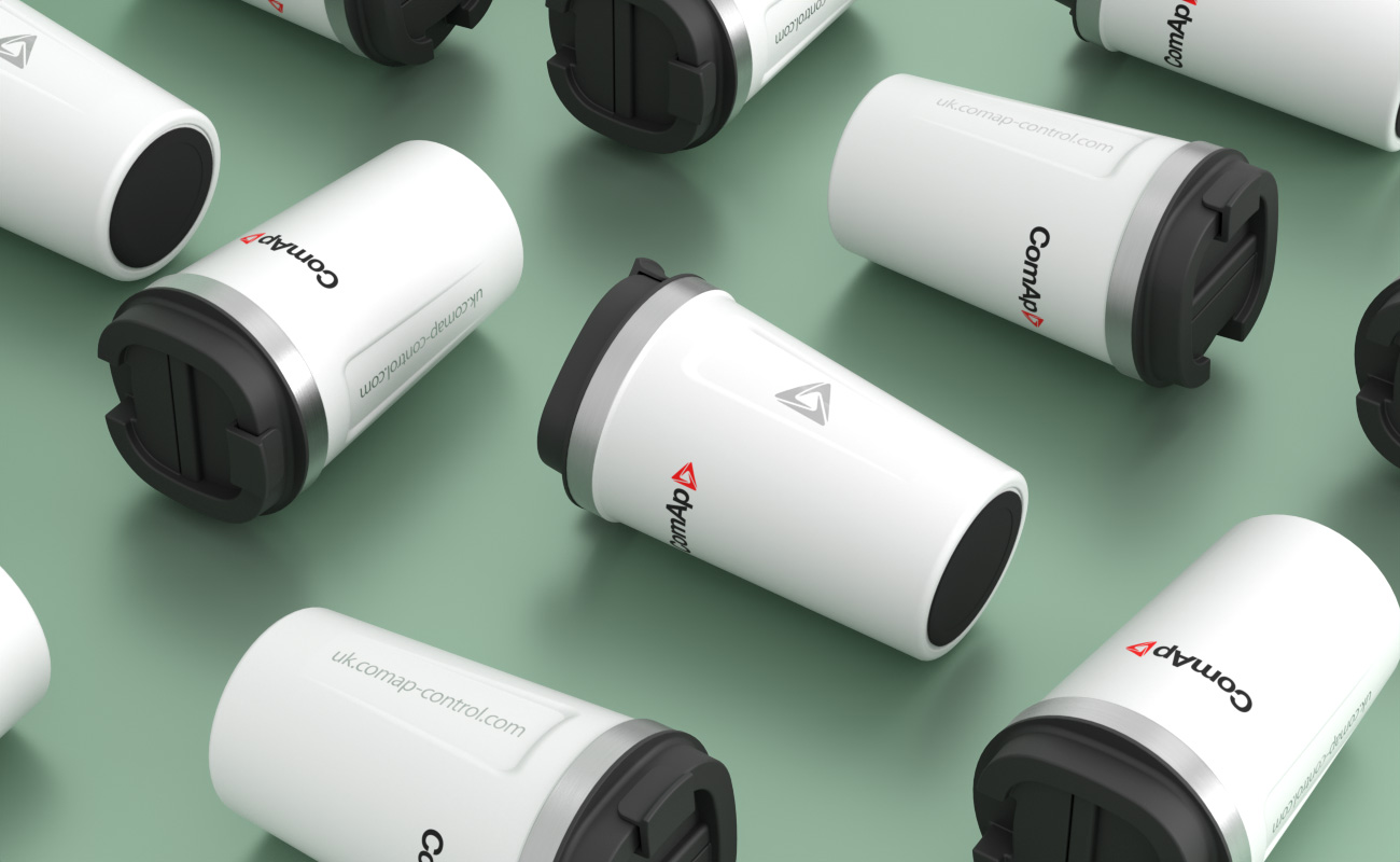 Aroma - Bicchiere a doppia parete da 300ml con logo gallery thumbnail