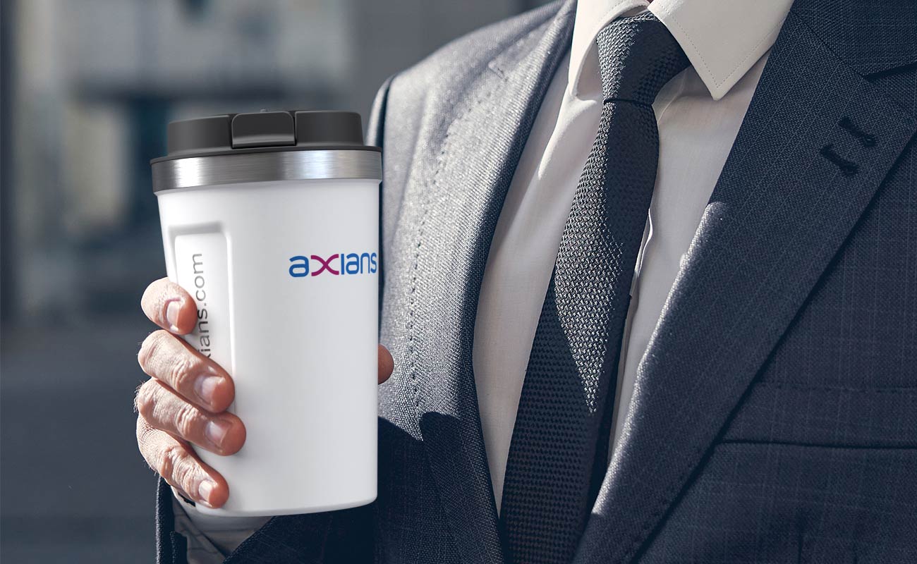 Aroma - Tazza da viaggio isolata a doppia parete e personalizzata gallery thumbnail