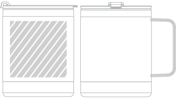 Tazza da viaggio Serigrafia