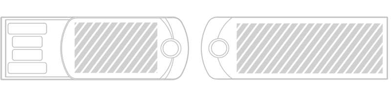 Chiavetta USB Serigrafia Chiavetta USB Serigrafia