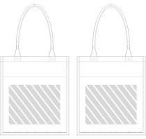 Borsa con manico Stampa Fotografica