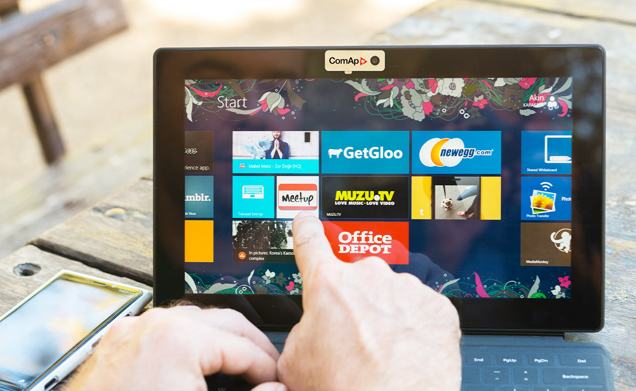 Canopy - Webcam Covers in Legno con logo gallery thumbnail