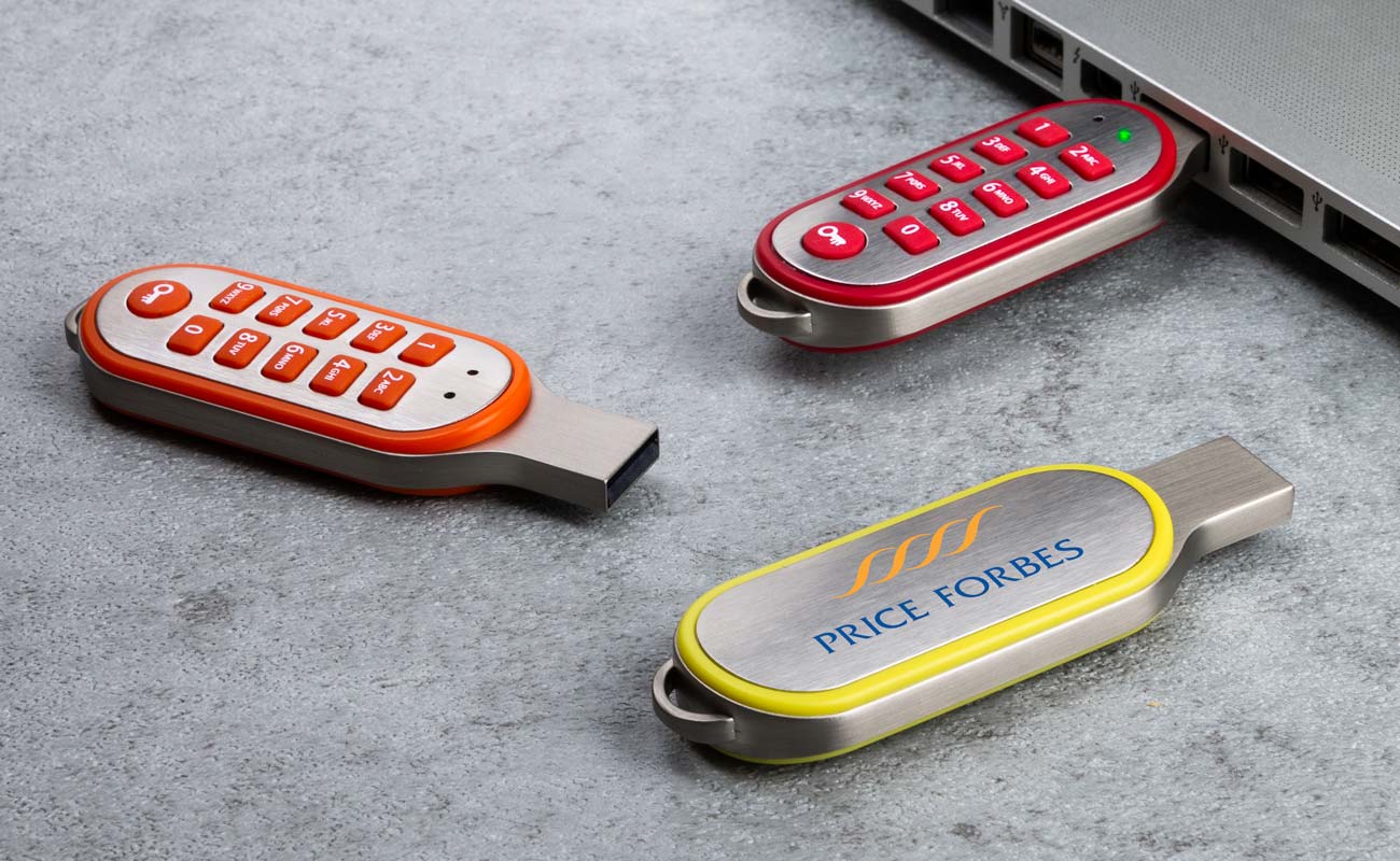 Code - USBs con Pin con stampa gallery thumbnail