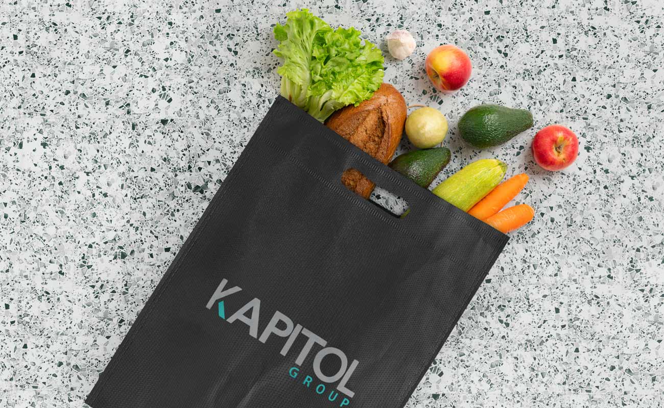 Compact - Borsa Shopper con logo gallery thumbnail