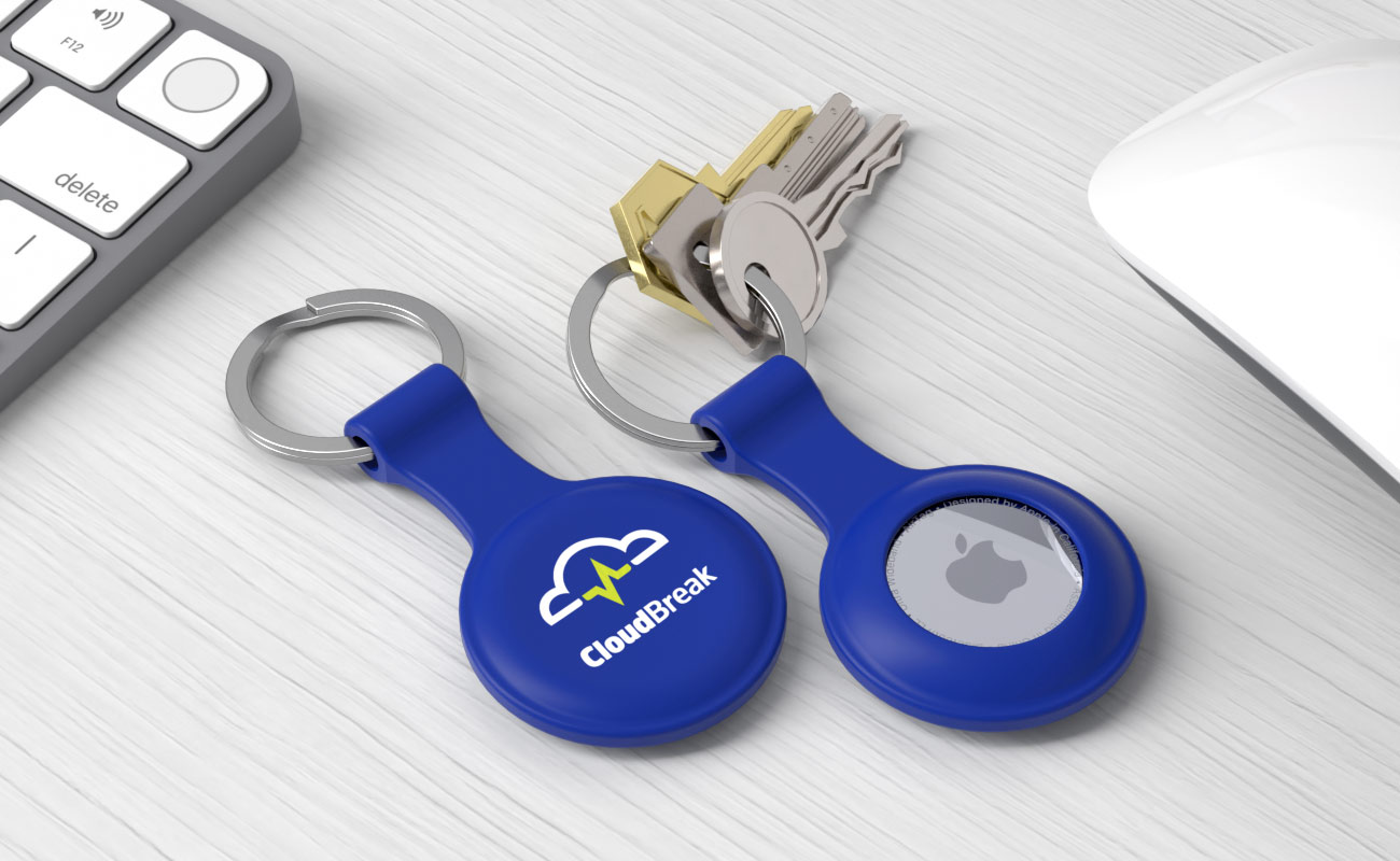 Cradle - Custodie per AirTag con logo gallery thumbnail