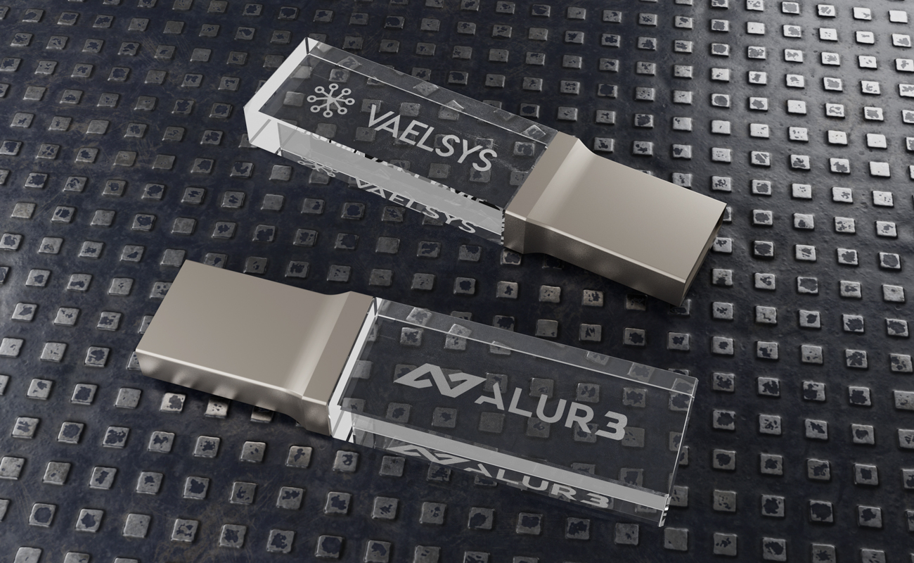 Crystal - USB personalizzate in vetro gallery thumbnail