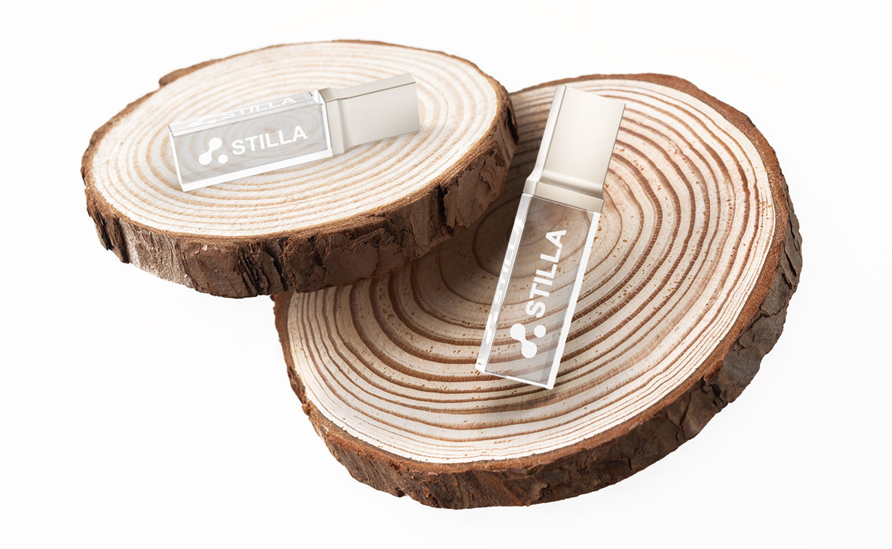 Crystal - USB personalizzate promozionali in vetro gallery thumbnail