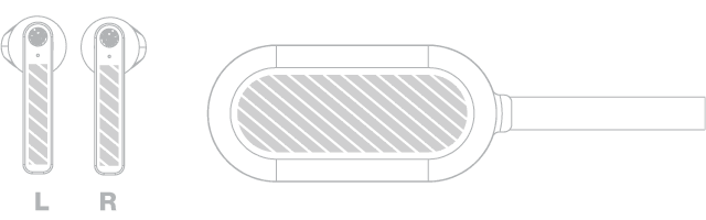 Auricolari Bluetooth® Serigrafia