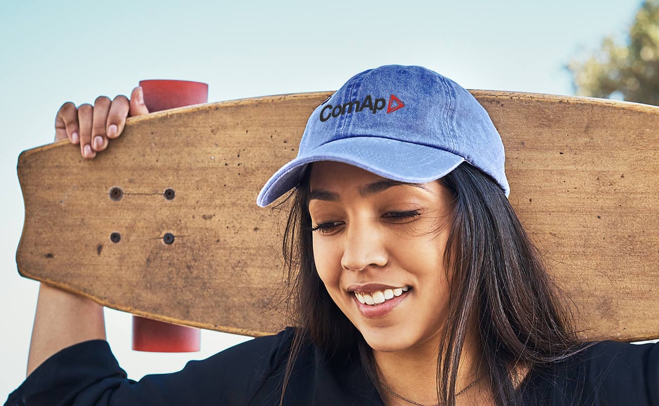 Drift - Cappellini in denim lavato personalizzati gallery thumbnail