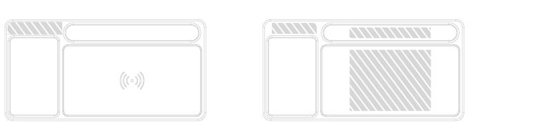 Caricatore wireless Serigrafia Caricatore wireless Serigrafia