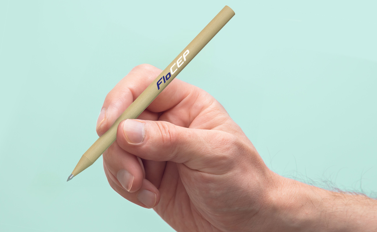 Earth - Penne a sfera personalizzate in cartone riciclato gallery thumbnail