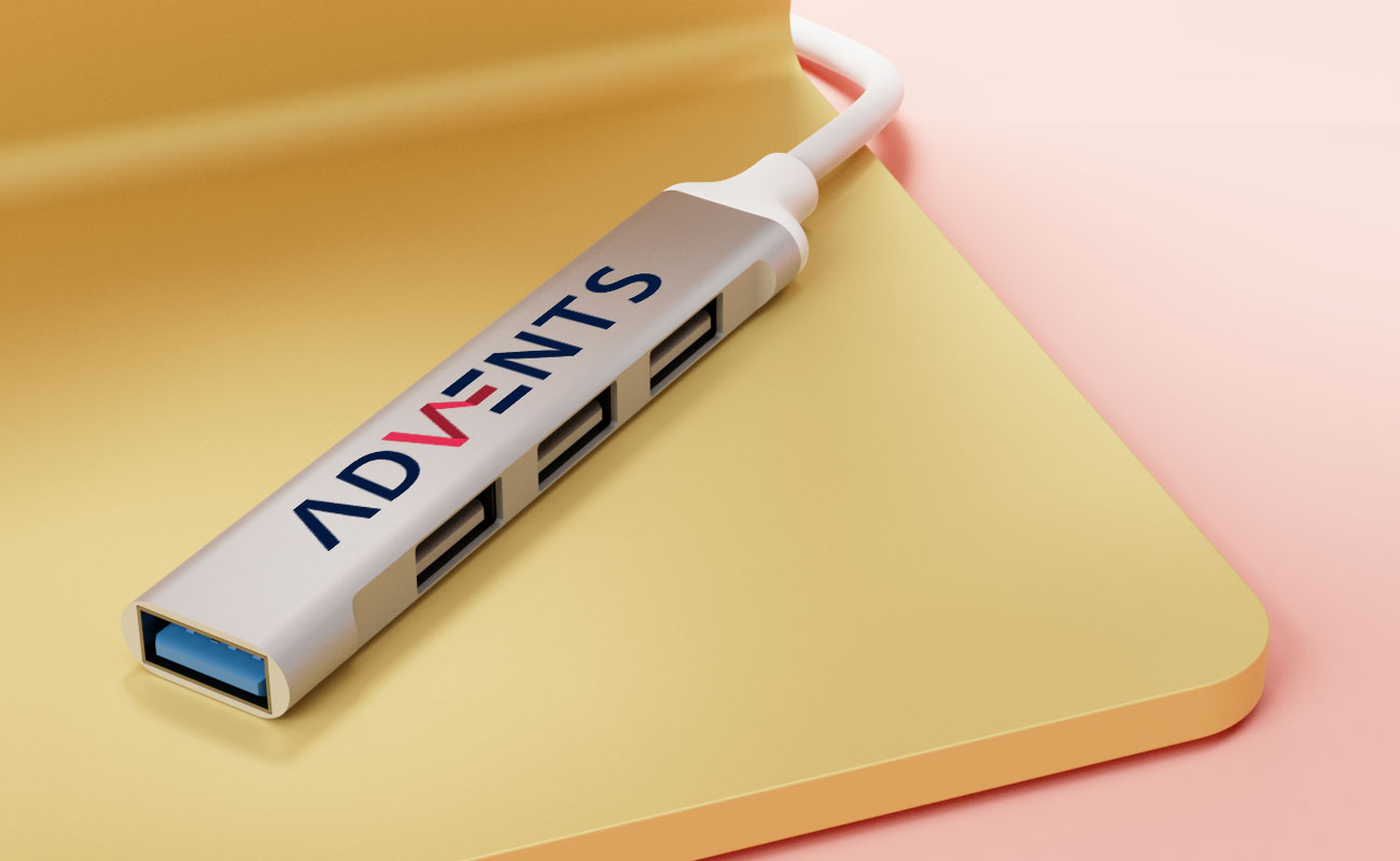 Expand - Hub USB personalizzato da tavolo gallery thumbnail