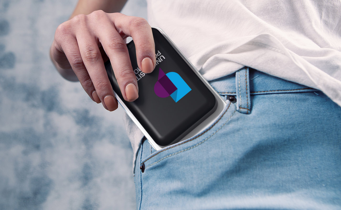 Force - Power Bank magnetiche senza fili promozionali personalizzati con logo gallery thumbnail