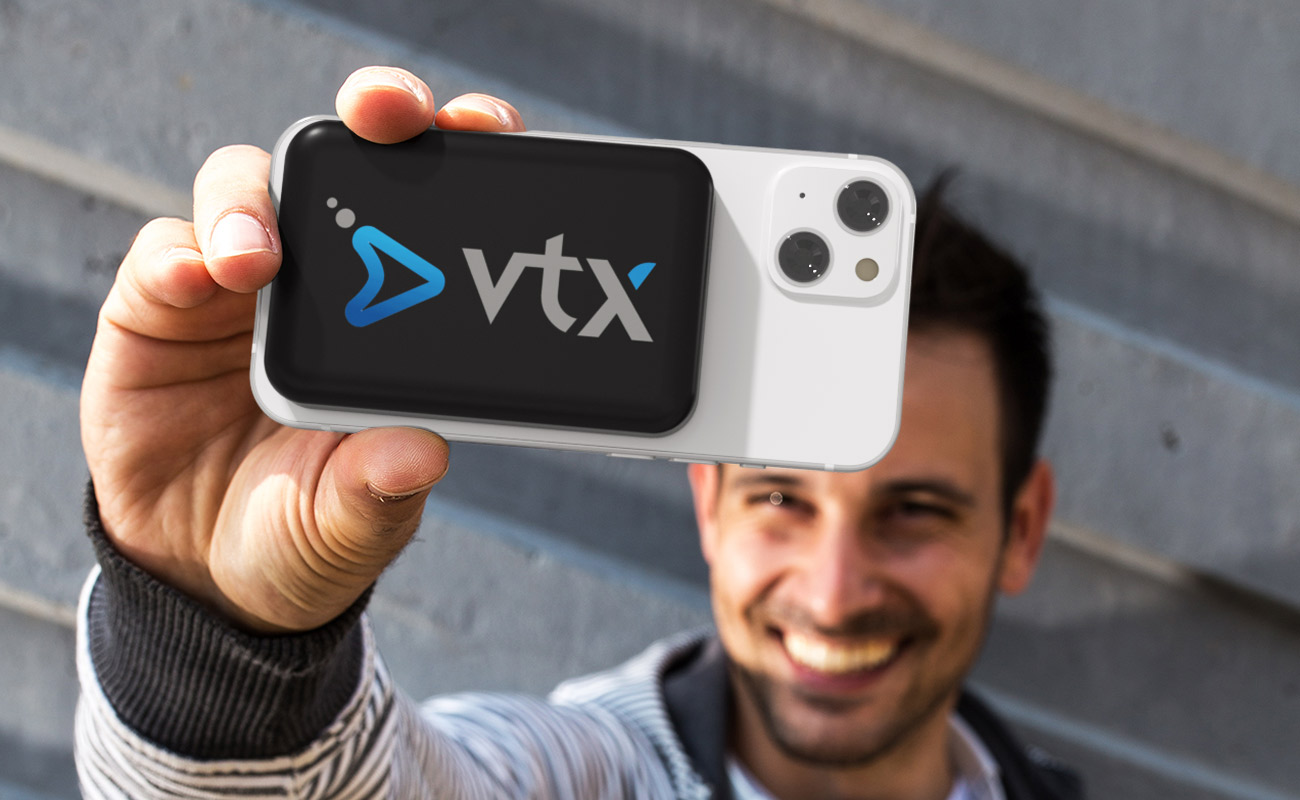 Force - Power Bank magnetiche senza fili promozionali personalizzati gallery thumbnail