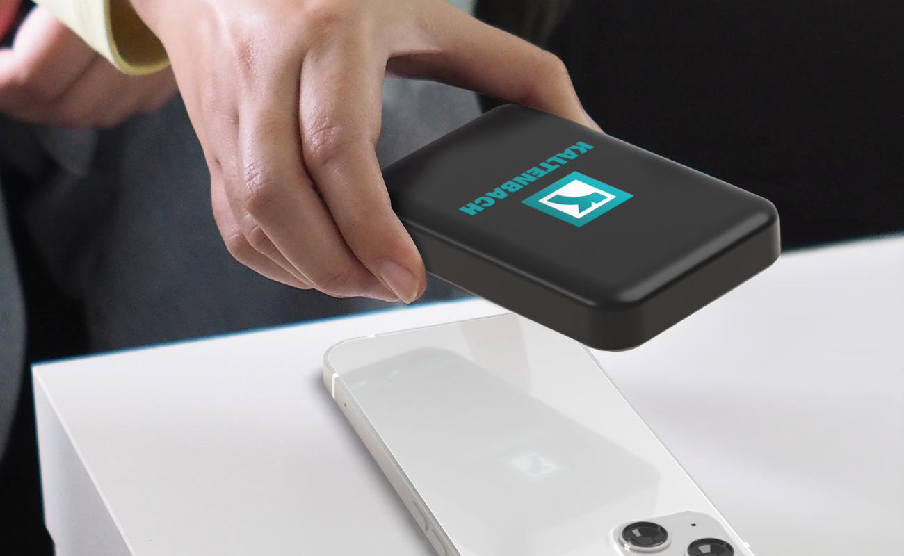 Force - Power Bank magnetiche senza fili promozionali con logo gallery thumbnail