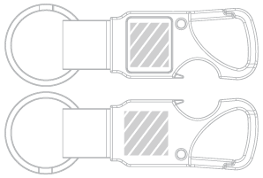 Portachiavi Serigrafia