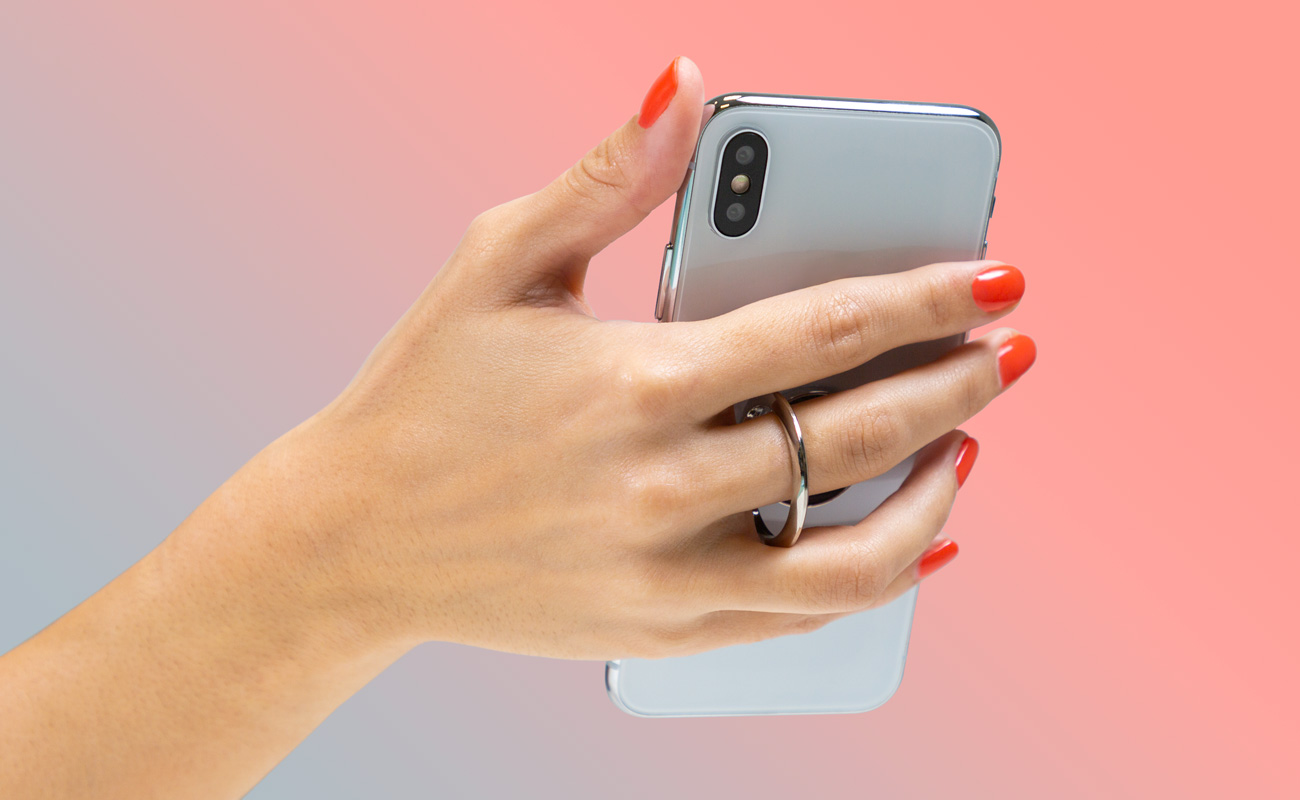 Hoop - Grips porta cellulare Stampati gallery thumbnail