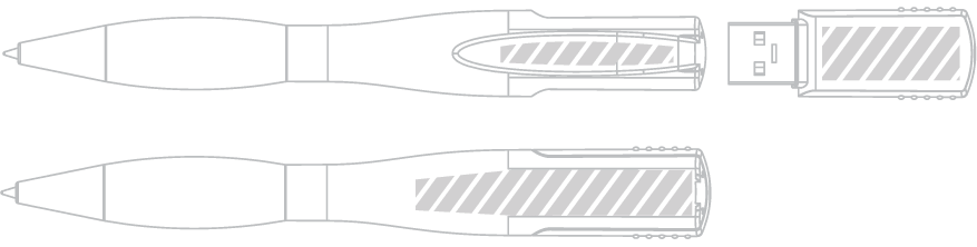 Penna USB Serigrafia