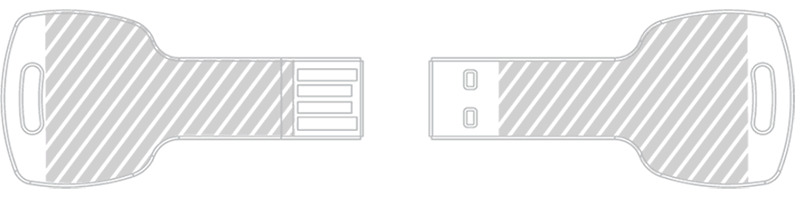 Chiavetta USB Incisione Laser