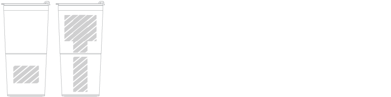 Tazza da viaggio Serigrafia Tazza da viaggio Serigrafia