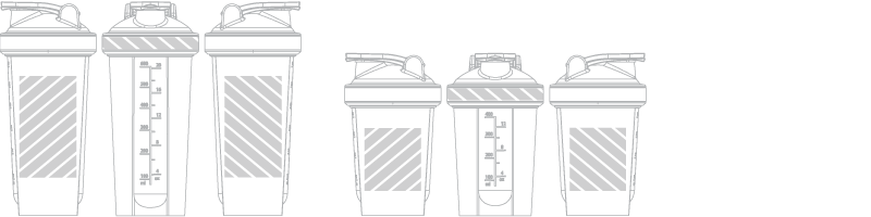 Borraccia Shaker Serigrafia Borraccia Shaker Serigrafia