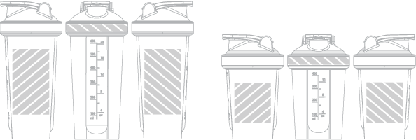 Borraccia Shaker Serigrafia