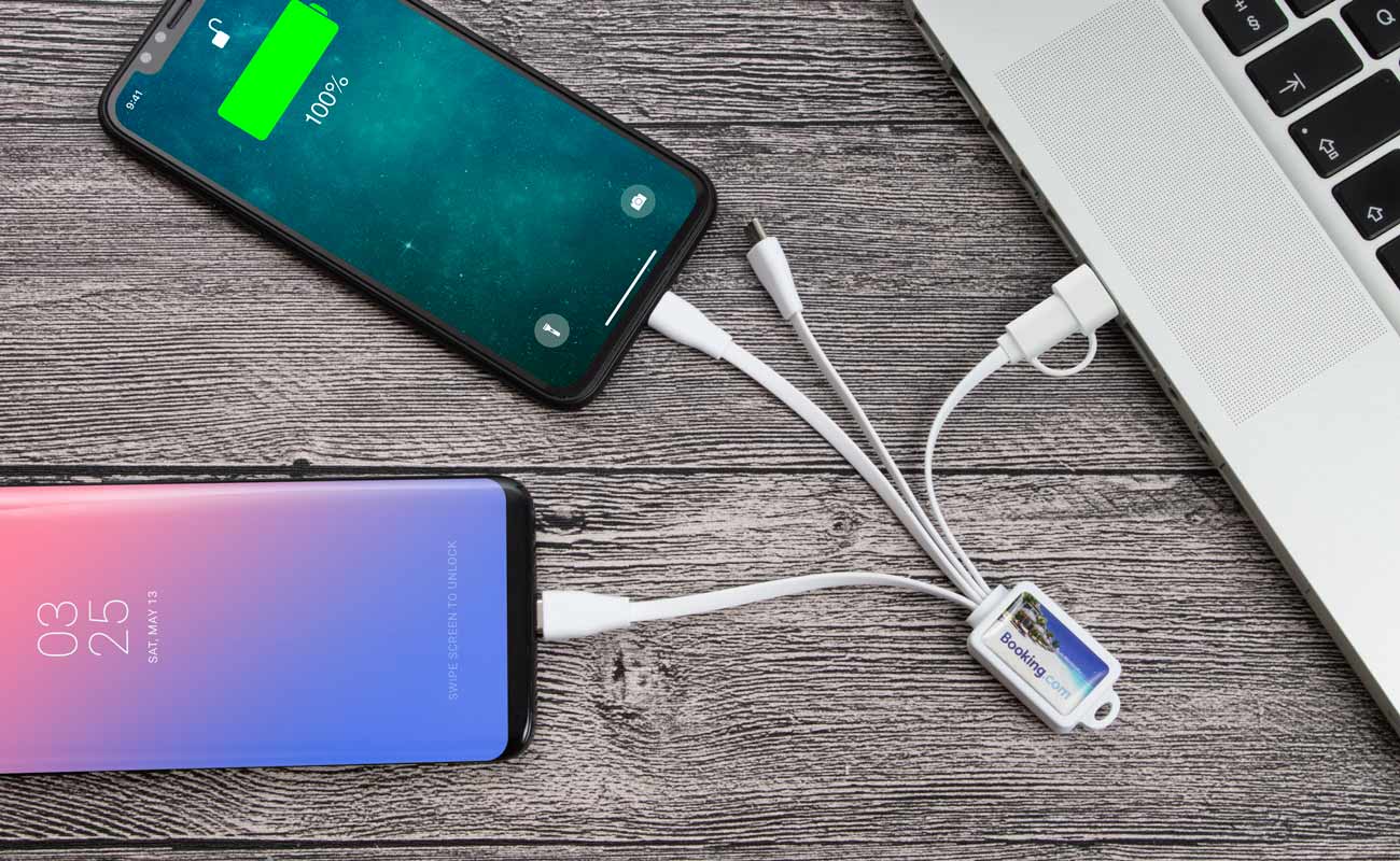 Multi - Cavo USB con Logo Octopus gallery thumbnail