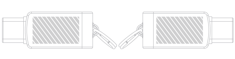 Chiavetta USB Serigrafia