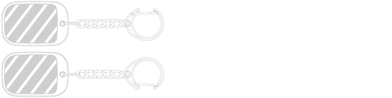 Portachiavi Serigrafia Portachiavi Serigrafia