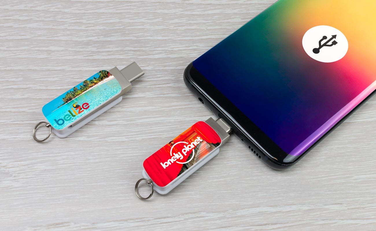 Orbit - Chiavette USB Personalizzate Economiche con USB-C gallery thumbnail
