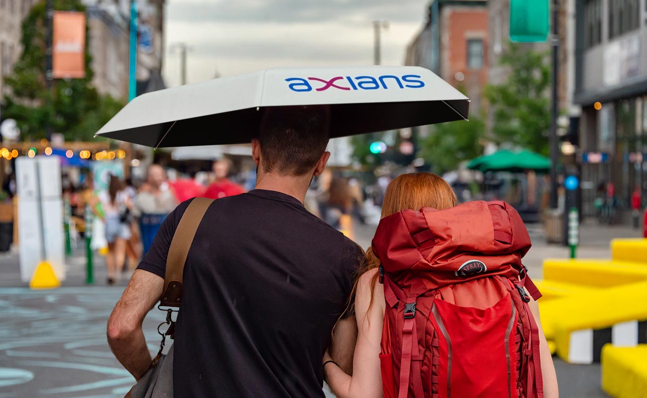 RainHalo - Ombrelli con logo gallery thumbnail