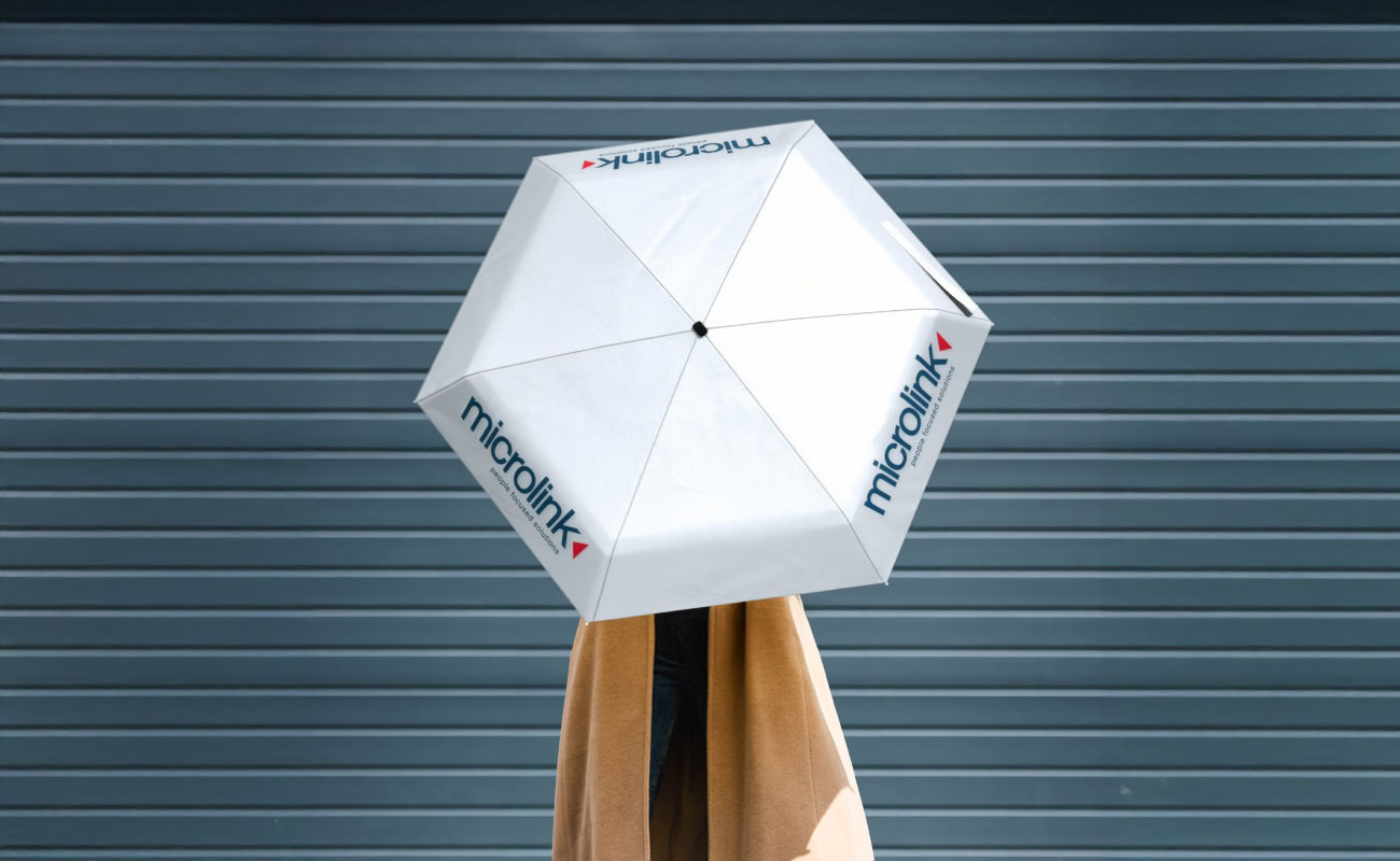 RainHalo - Ombrelli con stampa gallery thumbnail