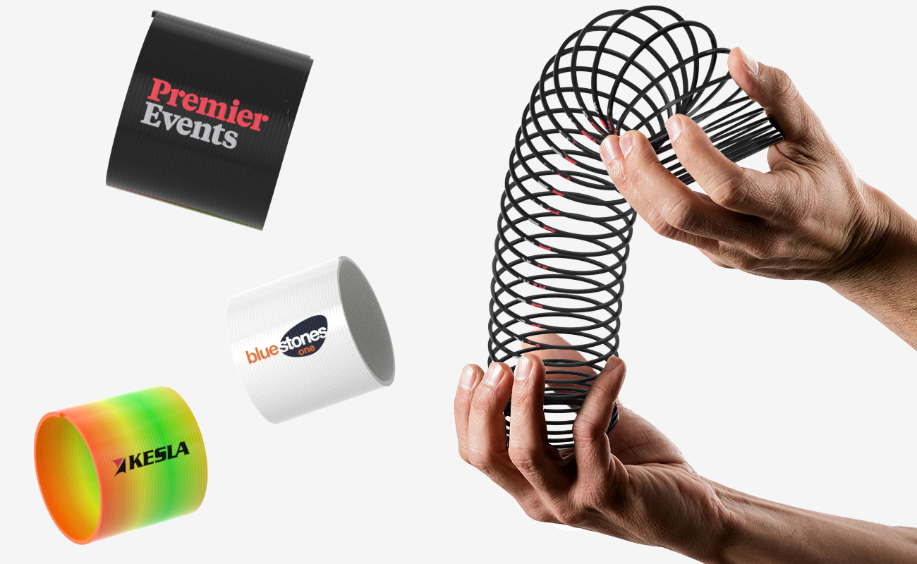 Reel - Giocattoli con molla personalizzati gallery thumbnail