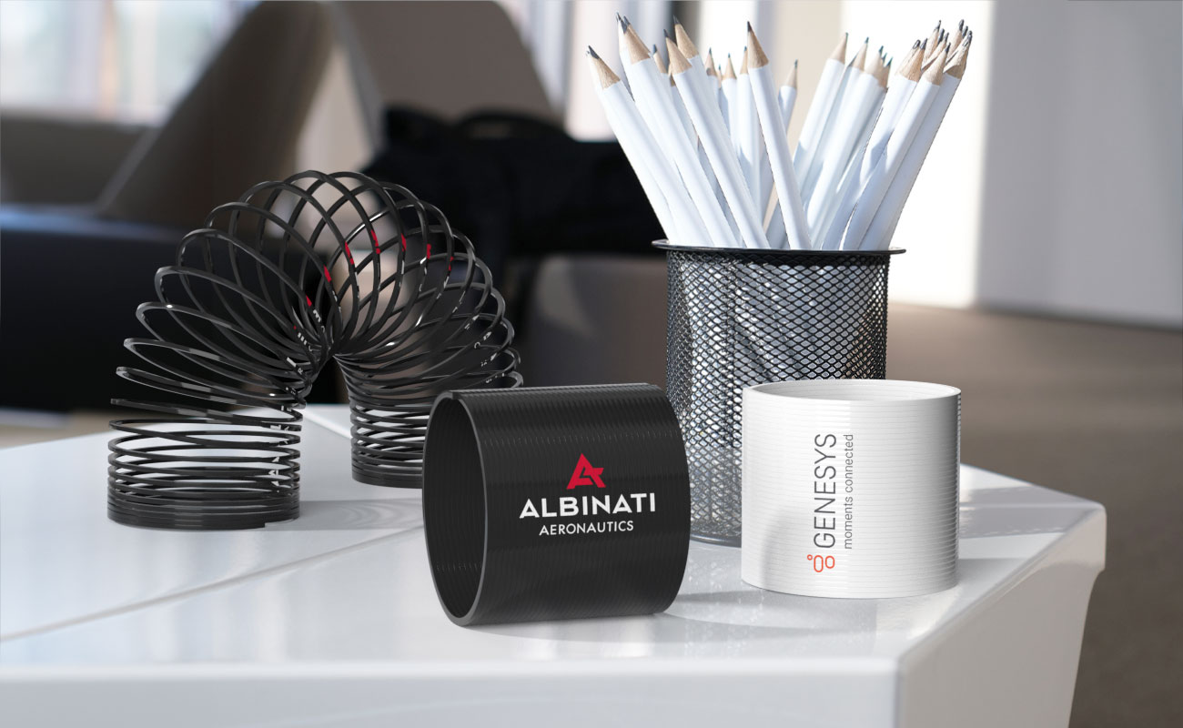 Reel - Giocattolo con molla con stampa gallery thumbnail